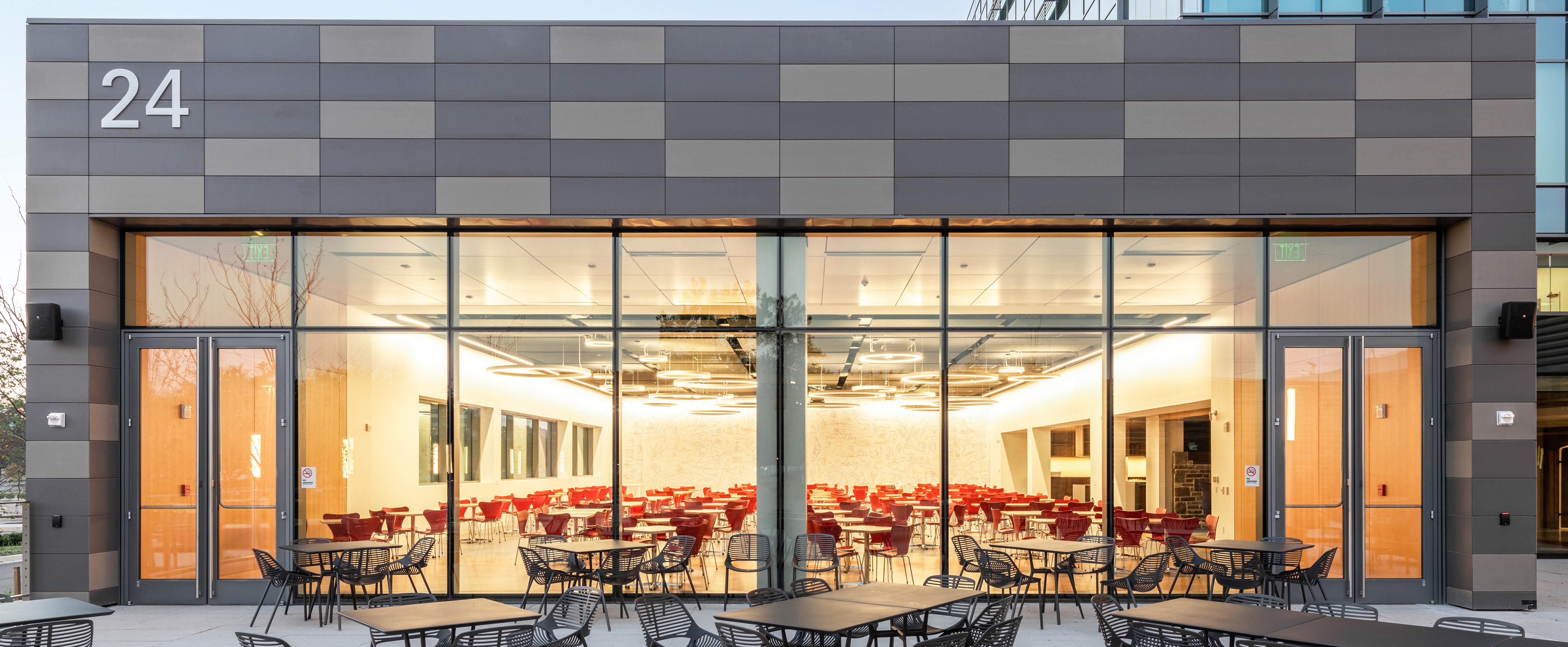 Terr6 terracotta rainscreen panels for industrial project